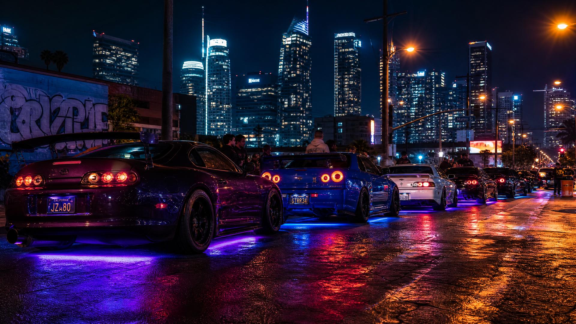 双飞改装视频-夜跑车聚